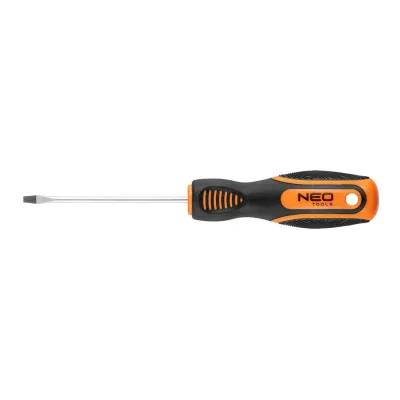 NEO Csavarhúzó lapos 3x75mm, min. rendelés: 6db csavarhúzók és bitfej
