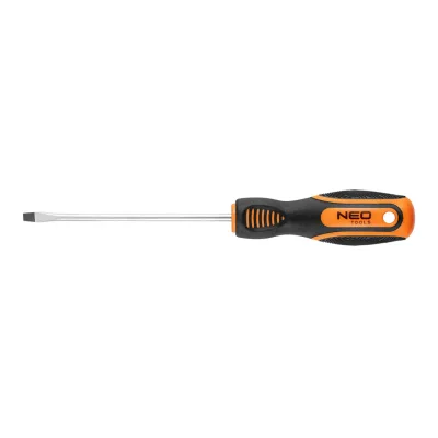 NEO Csavarhúzó lapos 4x100mm, min. rendelés: 6db csavarhúzók és bitfej