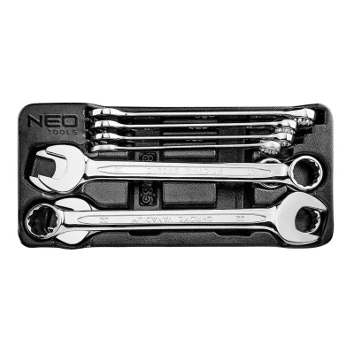 NEO Csillag-villáskulcs készlet 20-32mm, műhelykocsitálcával, 8db