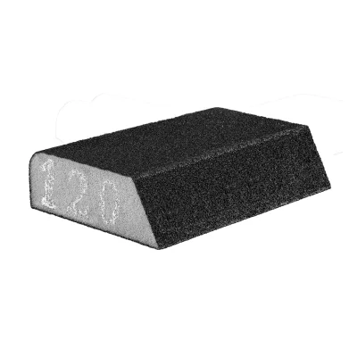 NEO Csiszolószivacs 45fokos élű, 98x25x68mm, K120, min. rendelés: 5db festő- és burkolószerszám