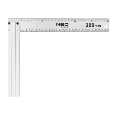 NEO Derékszög 300mm aluminium mérőeszköz