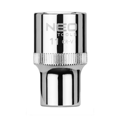 NEO Dugókulcs 11mm, 1/2", 6 pontos, Superlock, min. rendelés: 3db