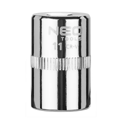 NEO Dugókulcs 11mm, 1/4", 6 pontos, Superlock, min. rendelés: 5db