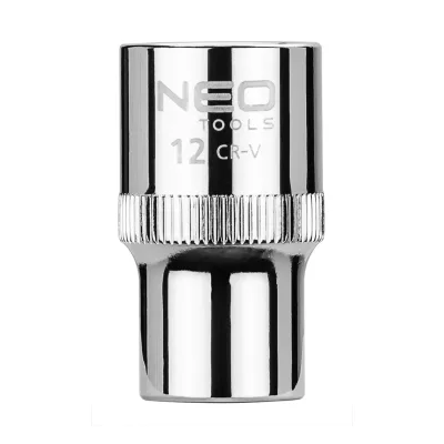 NEO Dugókulcs 12mm, 1/2", 6 pontos, Superlock, min. rendelés: 3db