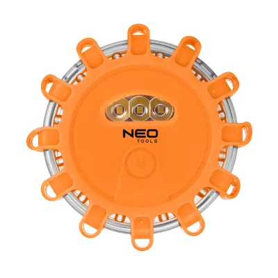 NEO Elakadásjelző lámpa, 12+3 LED, 5 világítási funkció kézi