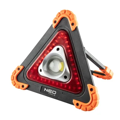 NEO Elemlámpa és világító elakadásjelző, 2az1-ben, 10W, 800lum COB LED műhelylámpák és reflektor