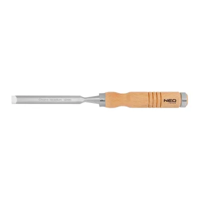 NEO Favéső 12mm CRV, fa nyéllel faipari szerszám