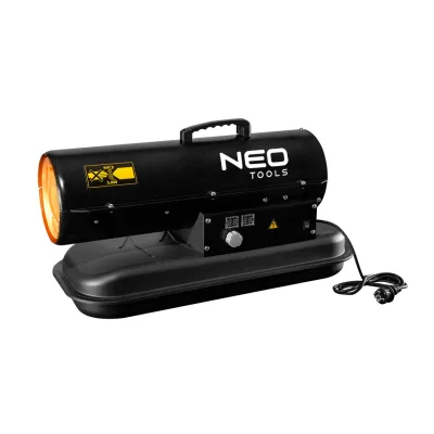 NEO Gázolajos hőlégbefúvó, 20kW, 19L, fogyasztás 1.9L/óra, teljesítmény 550m3/óra fűtő- és hűtőkészülék