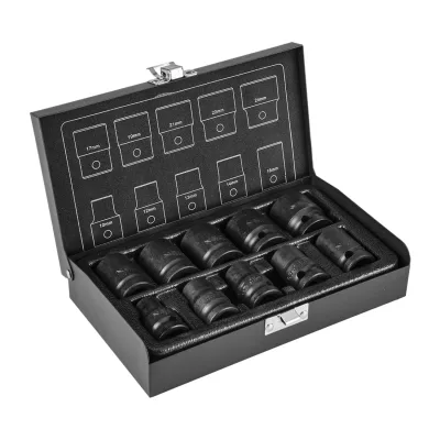 NEO Gépi dugókulcskészlet 1/2" 10db 10-24mm pneumatikus szerszám
