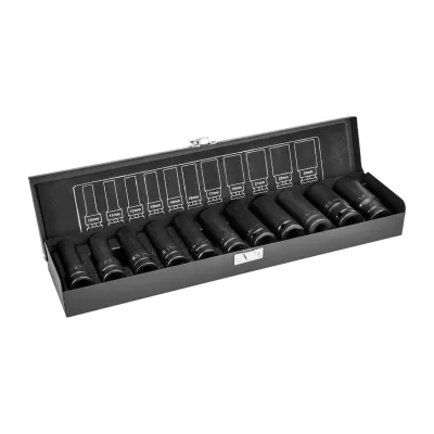 NEO Gépi dugókulcskészlet 1/2" 11db 10-24mm pneumatikus szerszám