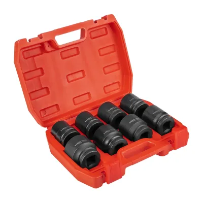 NEO Gépi dugókulcskészlet 3/4" 8db 26-38mm pneumatikus szerszám