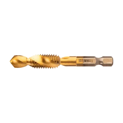 NEO Gépi menetfúró, 2az1ben előfúró éllel, HSS-Titán, M10X1,5mm, hatszög szárral menetkészítő