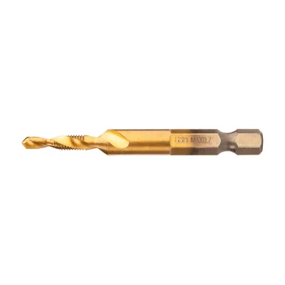 NEO Gépi menetfúró, 2az1ben előfúró éllel, HSS-Titán, M4X0,7mm, hatszög szárral menetkészítő