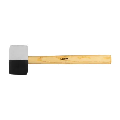 NEO Gumikalapács 58mm 450g, fekete fehér kalapácsok és véső