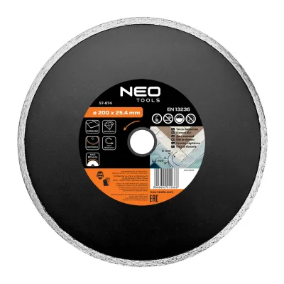 NEO Gyémánt vágókorong 200x25.4mm vizes