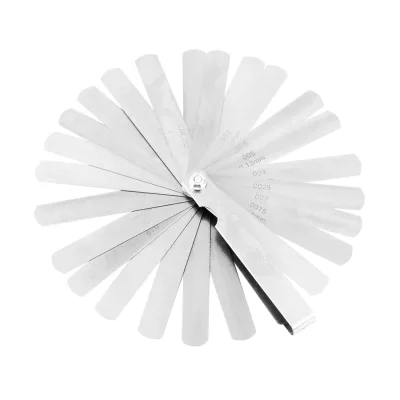 NEO Hézagmérő készlet 26db (0.04-0.63mm) 65MN/rozsdamentes acél motorjavító szerszám