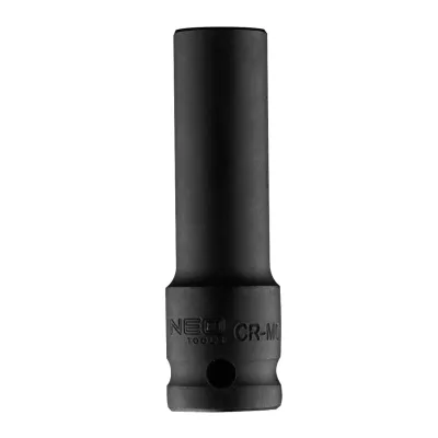 NEO Hosszú gépi dugókulcs 1/2", 12mm, CRMO pneumatikus szerszám