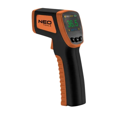 NEO Infravörös hőmérő, 32-42.9°C, folyadék, levegő, test mérőeszköz