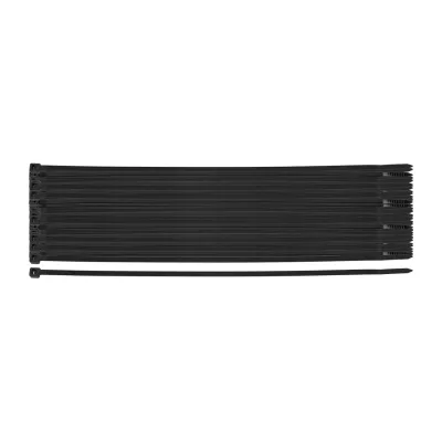 NEO Kábelkötegelő, gyorskötöző, Extreme, UV álló, fekete, 4.8x370mm, 50db villanyszerelő szerszám