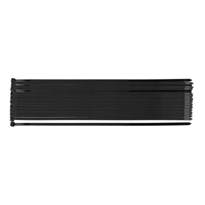 NEO Kábelkötegelő, gyorskötöző, Extreme, UV álló, fekete, 9x400mm, 50db villanyszerelő szerszám