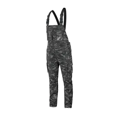 NEO Kantáros, terepmintás munkásnadrág, CAMO Urban, 60% pamut, 37% poliészter, 3% elasztán