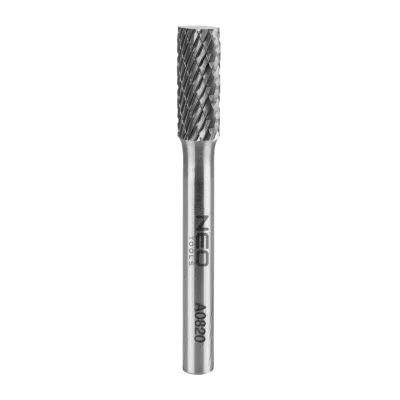 NEO Keményfém marófej, turbómaró, A, hengeres, 8x20mm, szár méret 6x45mm