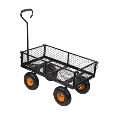 NEO Kerti kocsi, fémvázas, tömlős kerekekkel, max. 300kg teherbírás kerti kiegészítő