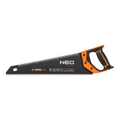 NEO Kézifűrész 400mm, 7 TPI, PTFE vágószerszám
