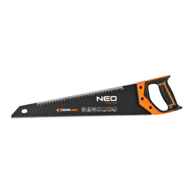NEO Kézifűrész 450mm, 7 TPI, PTFE vágószerszám