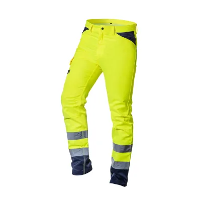 NEO Láthatósági munkásnadrág, Visibility, 60% pamut, 40% polyester, 260 gsm, citromsárga