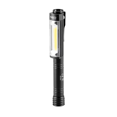 NEO Műhely-vizsgálólámpa, elemes 3xAA, 4W, 400lum COB LED műhelylámpák és reflektor
