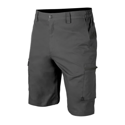 NEO Munkás rövidnadrág Mix&Match 2 irányú sztreccs anyag, 185g/m2, szürke