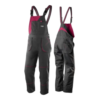 NEO Női kantáros munkanadrág, 65% pamut, 35% polyester, 245 g/m2
