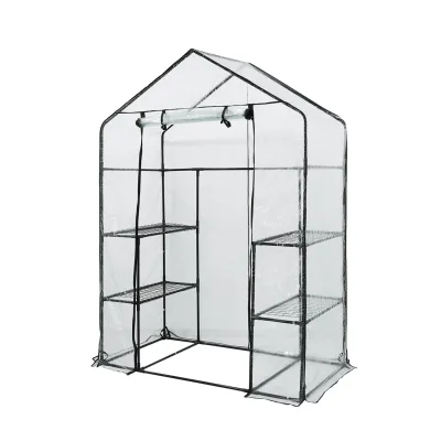NEO Növényház 143x73x195cm, PVC fólia, fémszerkezet kerti kiegészítő