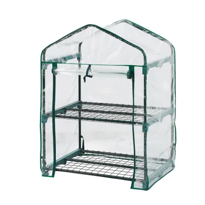 NEO Növényház 69x49x95cm, PVC fólia, fémszerkezet kerti kiegészítő