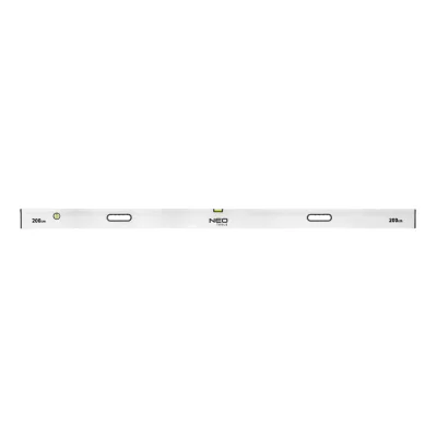 NEO Ölesléc 200cm- 2 libella, vízszintes, függőleges, 2 fogantyú, min. rendelés: 3db mérőeszköz