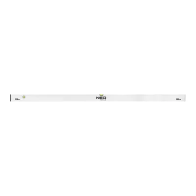 NEO Ölesléc 250cm, 2 libella, vízszintes, függőleges, min. rendelés: 3db mérőeszköz