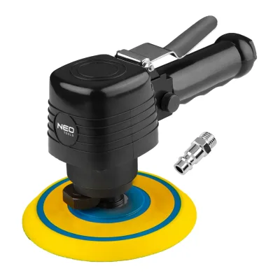 NEO Pneumatikus excentercsiszoló 6", 9000rpm pneumatikus szerszám