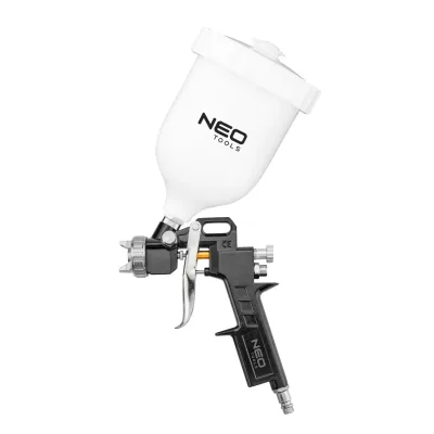 NEO Pneumatikus festékszóró pisztoly, felső tartályos, 1.5mm pneumatikus szerszám