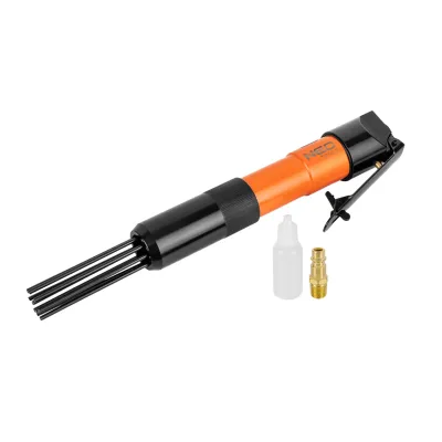 NEO Pneumatikus tűs leverőgép rozsdához és hegesztési varratokhoz, 12x3mm pneumatikus szerszám