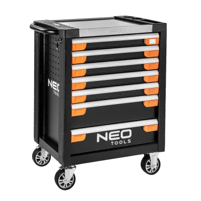 NEO Prémium műhelykocsi 7 fiókkal, 810x465x980mm, szerszámkocsi műhelykocsik és