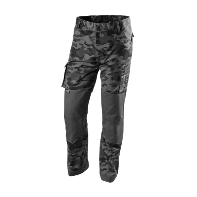 NEO Terepmintás munkásnadrág, CAMO Urban, 60% pamut, 37% poliészter, 3% elasztán