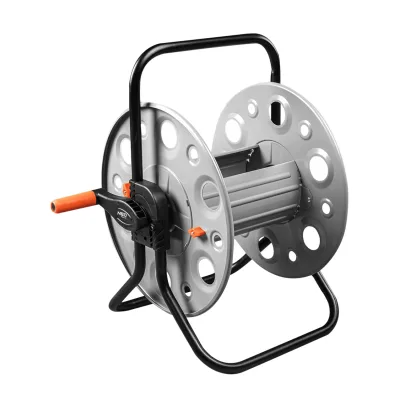 NEO Tömlődob fém, tömlőméret: 1/2" max100m, 3/4" max30 m