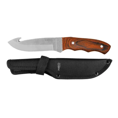 NEO Túlélőkés, full-tang, 24cm, rozsdamentes acél, bambusz nyél, penge14.5cm