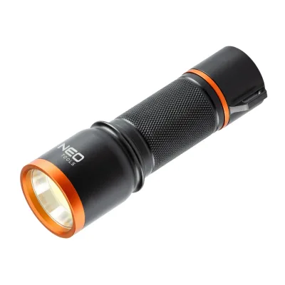 NEO Zseblámpa, elemes 3xAA, 200lum, COB LED, 3W kézi