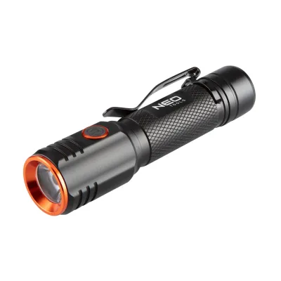 NEO Zseblámpa, tölthető USB C, 2000lum CHN LED kézi