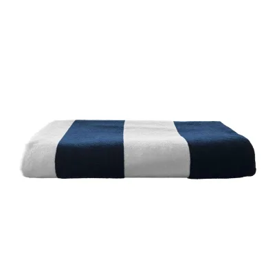 Olima „classic marine” beach velour towel törölközők és fürdőlepedő