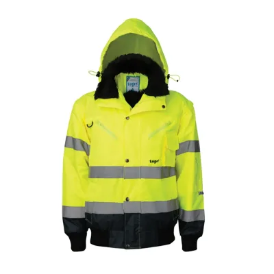Pilóta dzseki 4:1 (100%poliészter) TOP HAWK FLUO