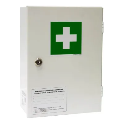 PK-MOT Apteczka metalowa 30.2 (din 13157 ustnik) elsősegélykészlet
