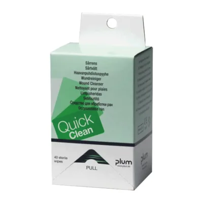 PLUM 5551 QuickClean Box 40db kendő